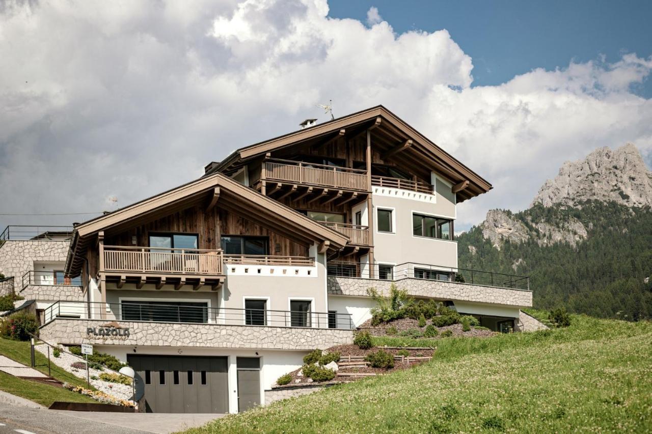 Luxury Chalet Plazola Aparthotel Selva di Val Gardena Kültér fotó